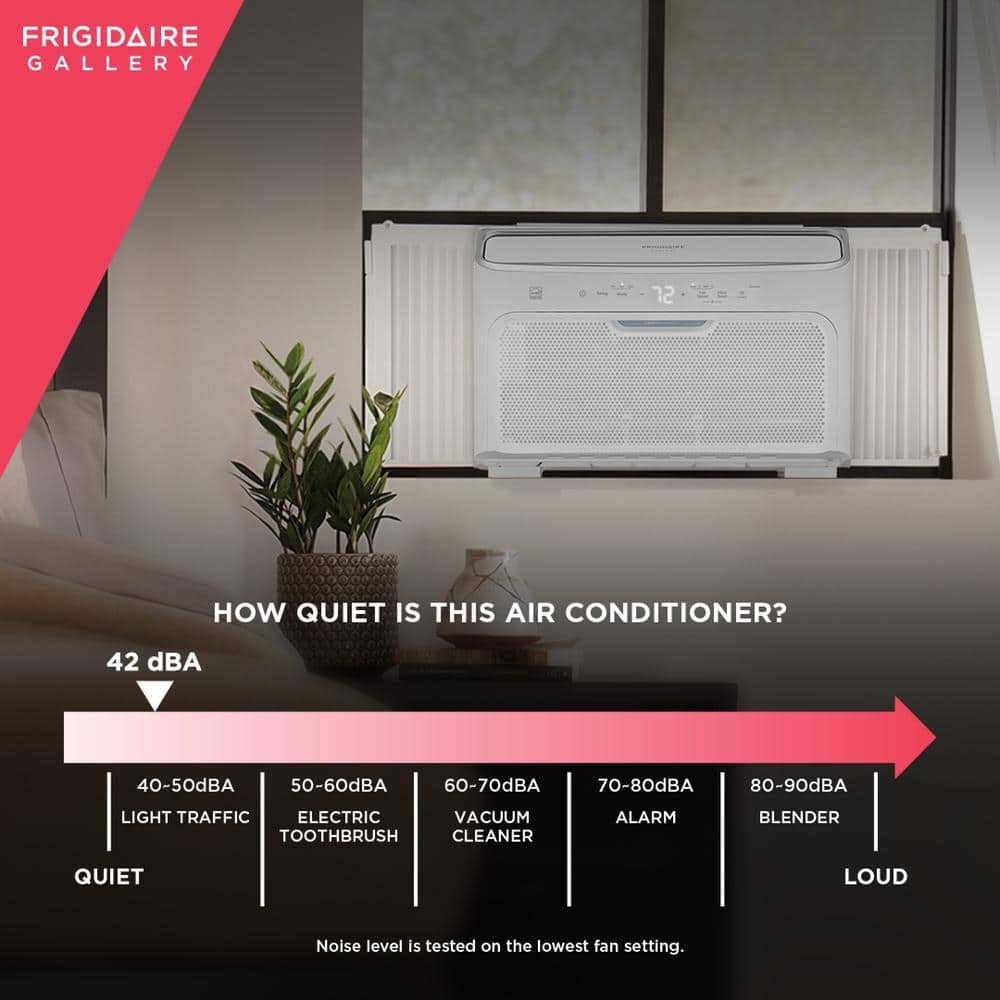 Frigidaire 12,000 BTU White Inverter Window Air Conditioner with Wi-Fi