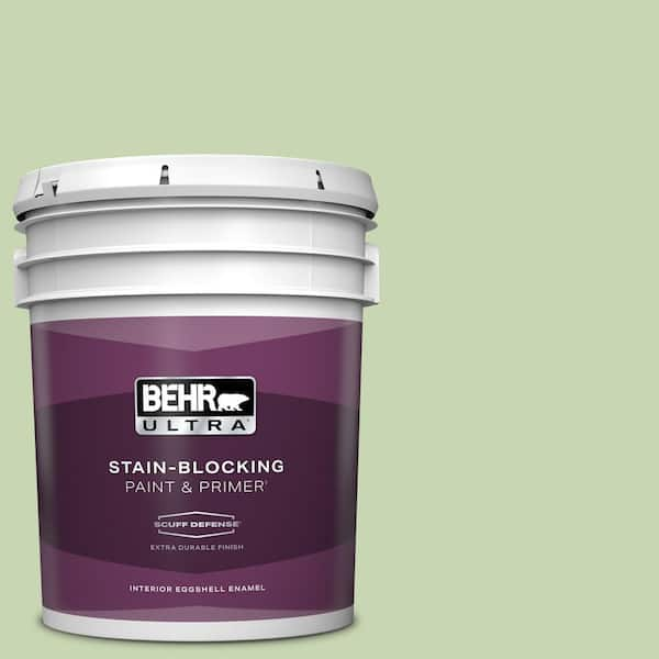 BEHR ULTRA 5 gal. #M370-3 Spice Garden Extra Durable Eggshell Enamel Interior Paint & Primer