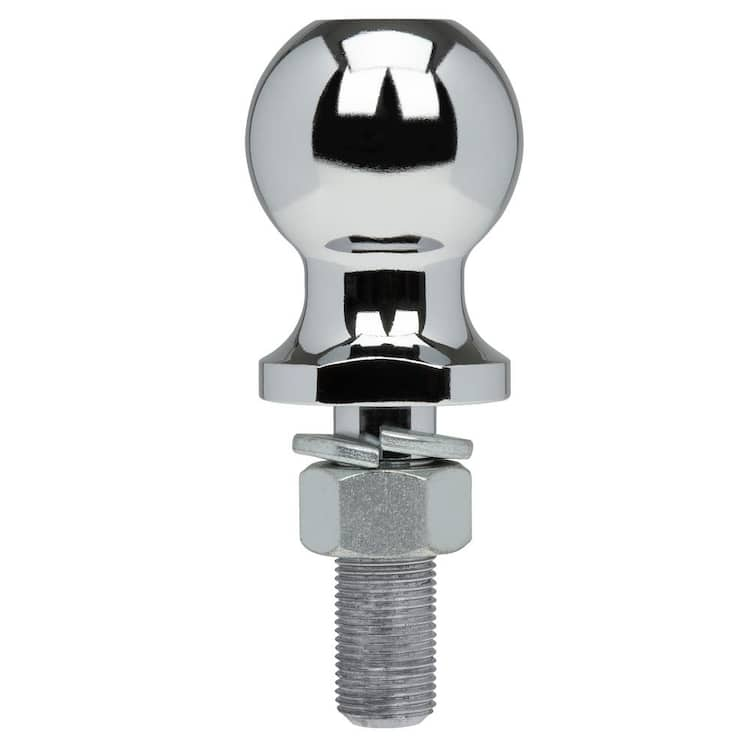 TowSmart Class 2 3,500 lb. 2 in. Ball Diameter, 3/4 in. Shank Diameter, 2-3/8 in. Shank Length Chrome Trailer Hitch Ball