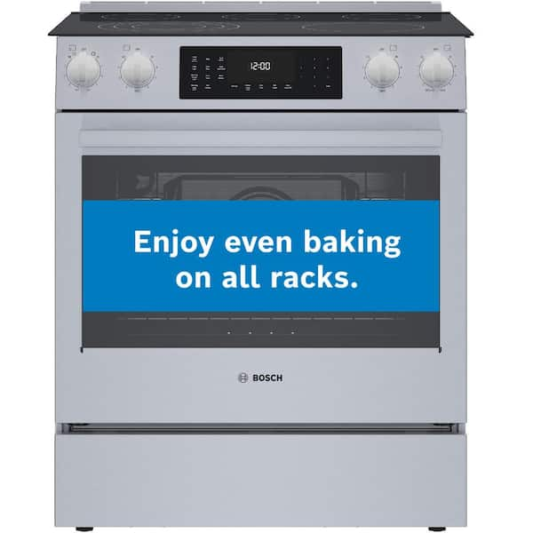 Bosch Benchmark Series 30 in. 4.6 cu. ft. Slide In Electric Range