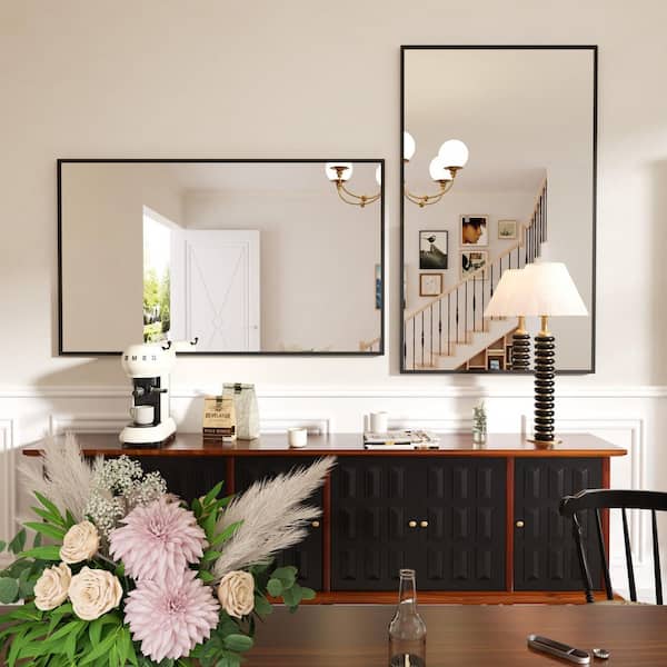シェリコ♡ Rizitoc 60 in. W x 36 in. H Rectangle Aluminum Framed Wall