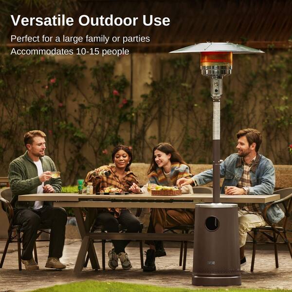 ストーブ/コンロ NEIGHBORHOOD - NEIGHBORHOOD NH . ODE / S-HEATER Grey EAST OAK 48,000 BTU Stainless Steel Gas Patio Heater plus