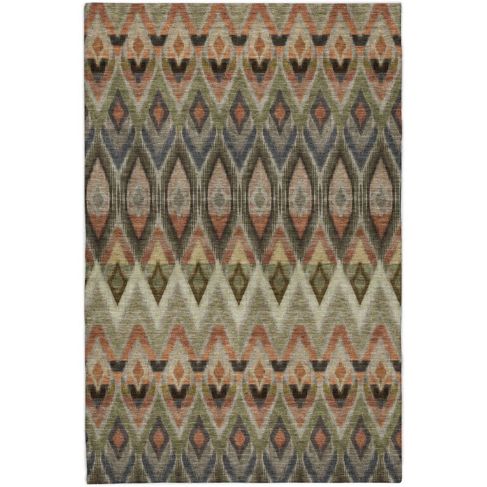 Dream Shag Premium Machine Washable Abstract ADS617 Taupe 9 ft. x 12 ft. Area Rug price history on PriceWatchPro