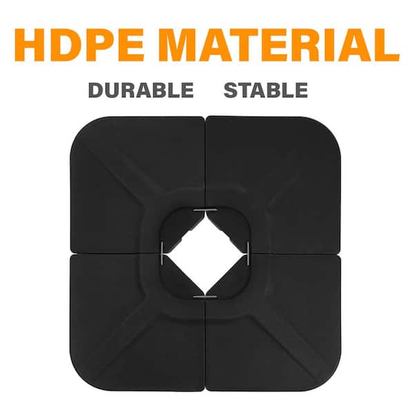 garden treasures umbrella base black patio umbrella base 223344 Treasure Cast Iron Classic Anthracite Anchor your umbrella and impress your friends at the same time Umbrella Base - 50lb by