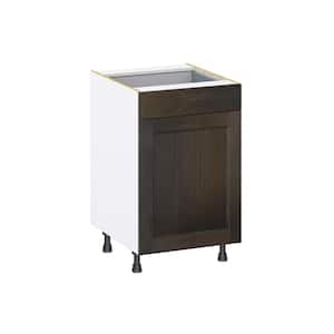 Lincoln Chestnut Solid Wood Assembled Base Kitchen Cabinet with a Drawer (21 in. W X 34.5 in. H X 24 in. D)