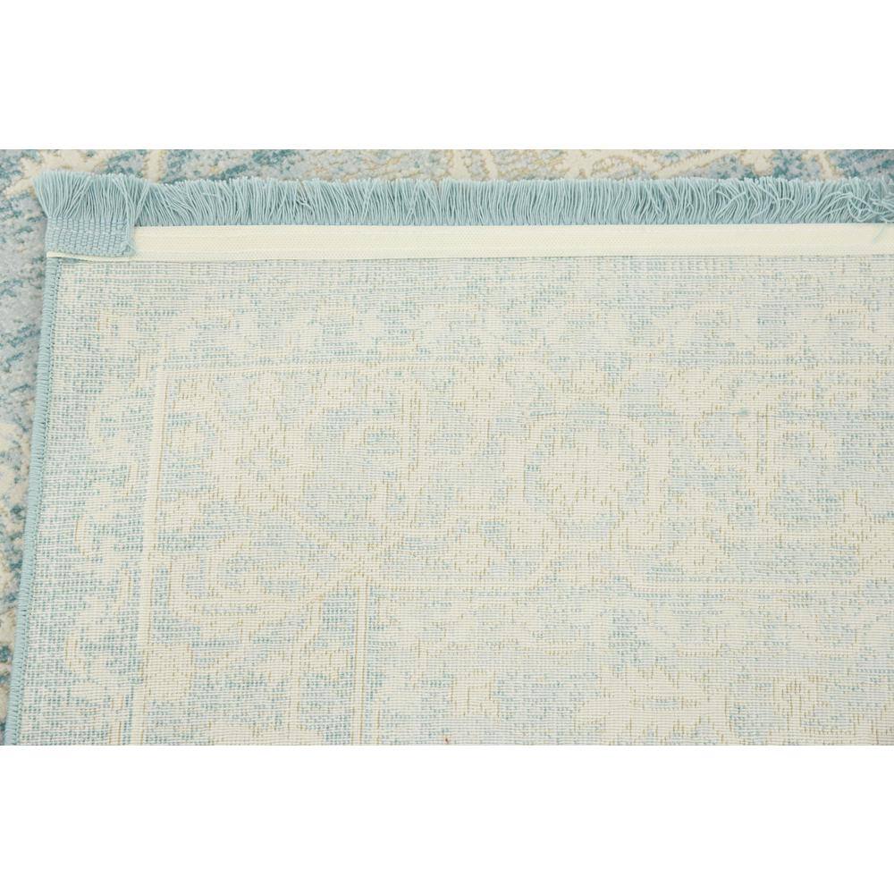 Serenity Light Blue 4x6 Abstract Indoor Rug