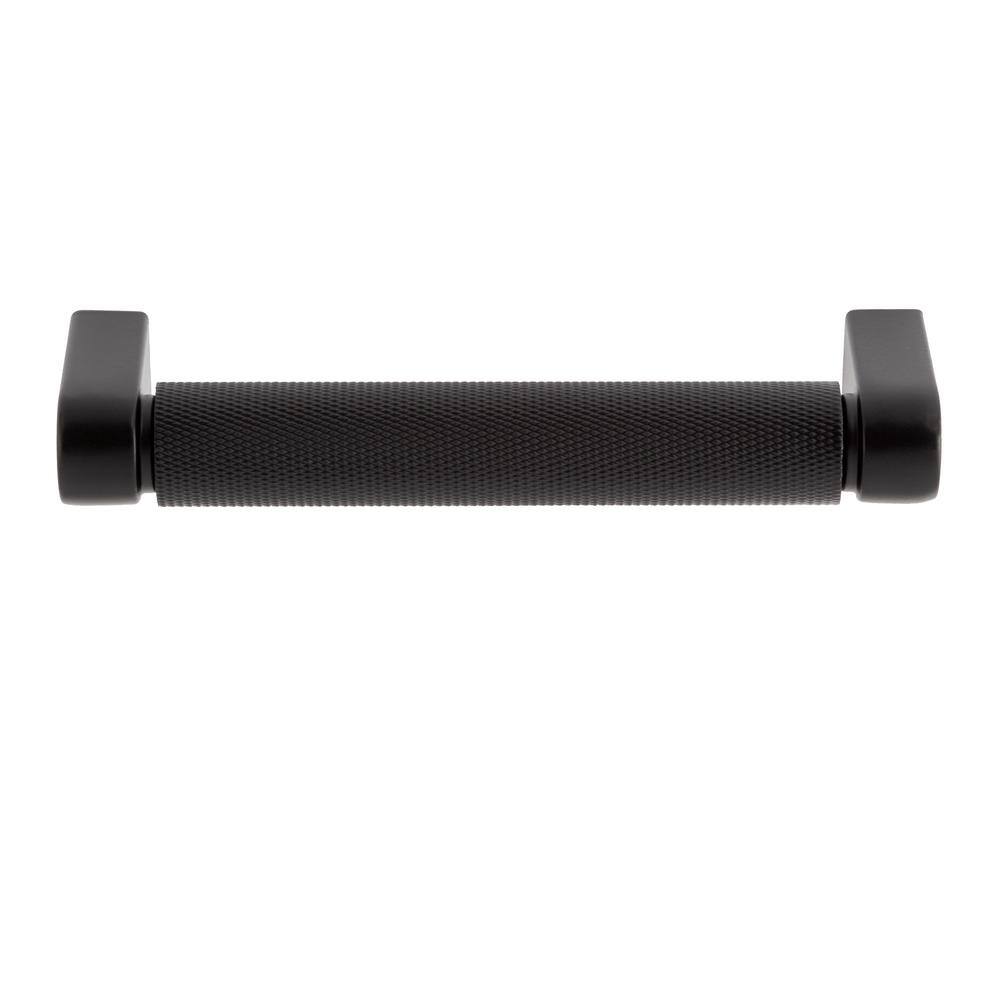 Kent Matte Black 4" Knurled Bar Pull Multipack