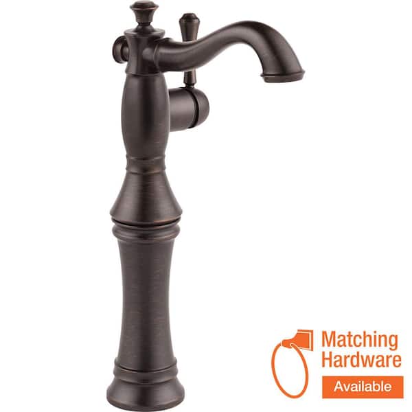 Delta Cassidy Single Hole Single Handle Vessel Sink Faucet in