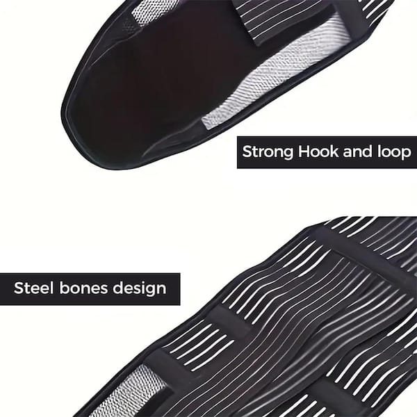 widshovx Magnetic Back Support Belt Breathable Lower Back Brace