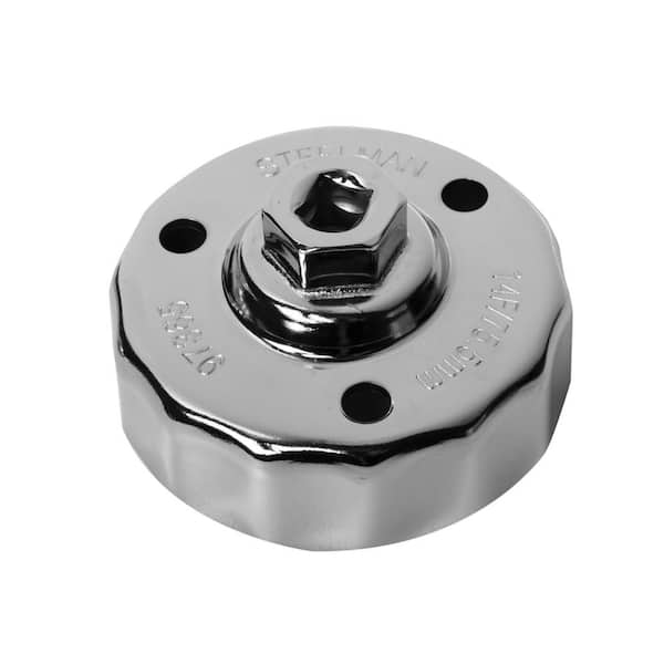 Steelman 75.5 mm. x 14 Flute Mazda Snug Fit Oil Cap Wrench Chrome