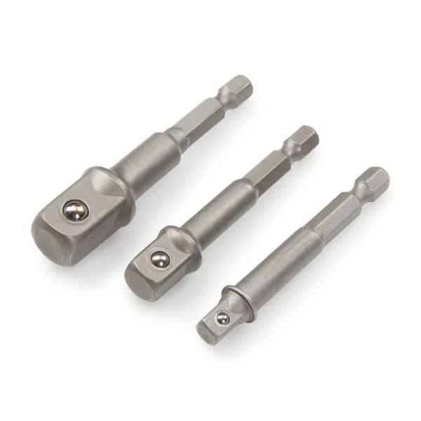 Tekton Power Socket Adapter Set 3 Piece 2902 The Home Depot