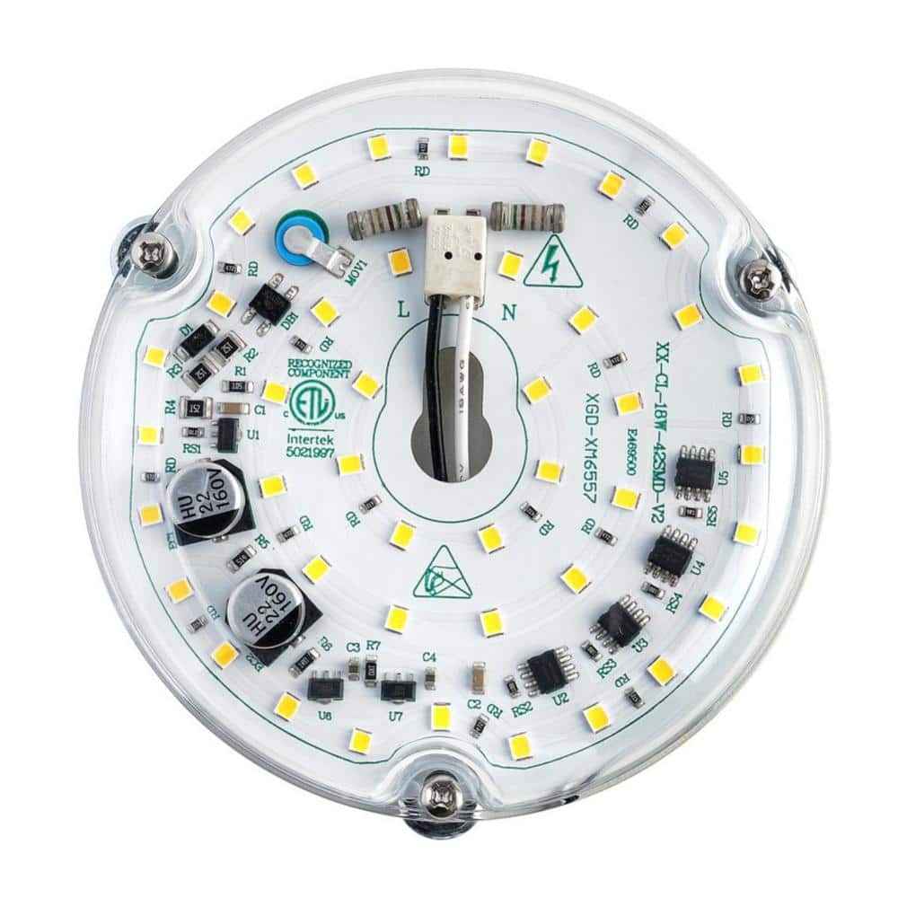 BIBIVIS 3.93 in. Cold White 6000k Dimmable Retrofit Light Kit for ...