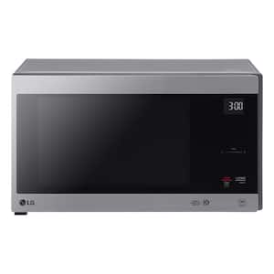 NeoChef 1.5 cu. ft. Countertop Microwave in Stainless Steel with Smart Inverter