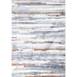 Andes Multi 9 ft. x 12 ft. (8'6" x 11'6") Geometric Contemporary Area Rug