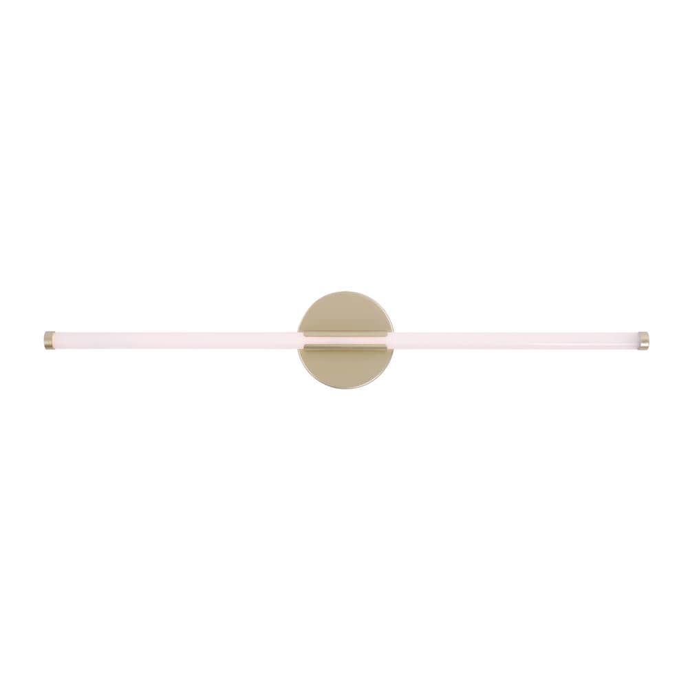 Modern 1-Light Gold Dimmable Wall Sconce with White Plastic Shade price history on PriceWatchPro