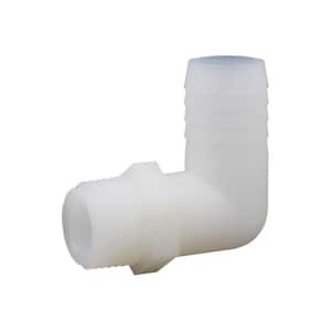 3/4 in. Barb x 1/2 in. MIP 90-Degree Nylon Elbow Adapter Fitting