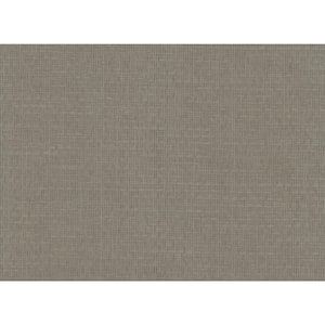 Dark Grey Tatami Weave Paper Unpasted Matte Wallpaper (36 in. x 24 ft.)