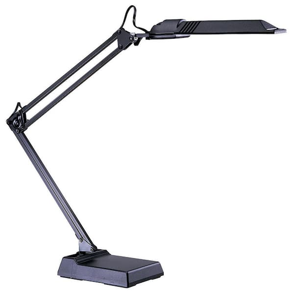 Dainolite Ultima 29 in. 1-Light Black Table Lamp