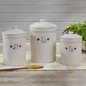 Ironstone Canisters Set