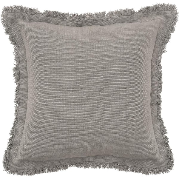 C&F HOME Sawyer Cement Pillow, 18" X 18"
