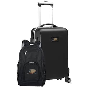 Anaheim Ducks Deluxe 2-Piece Backpack and Carry on Set