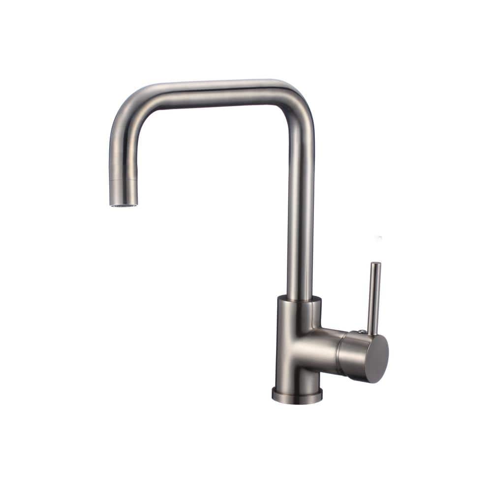 Roxy Single handle Deck Mount Standard Kitchen Faucet 3.54 in. W Brushed Ni