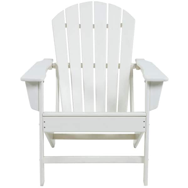 MIRAFIT Classic White Composite of Adirondack Chair