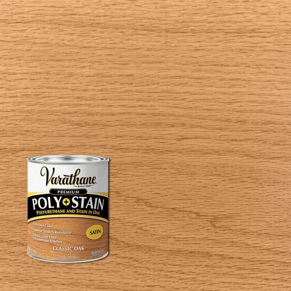 Reviews for Varathane 1qt. Oak Satin WaterBased Interior Stain and