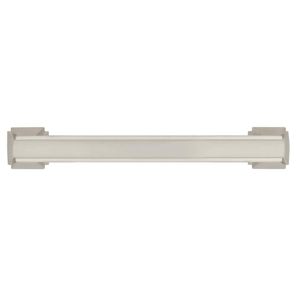 Satin Nickel Brushed Cabinet Drawer Pulls 10-Pack