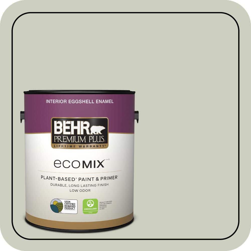 1 gal. #PPU10-11 Sliced Cucumber Eggshell Enamel EcoMix Plant-Based Interior Paint & Primer price history on PriceWatchPro