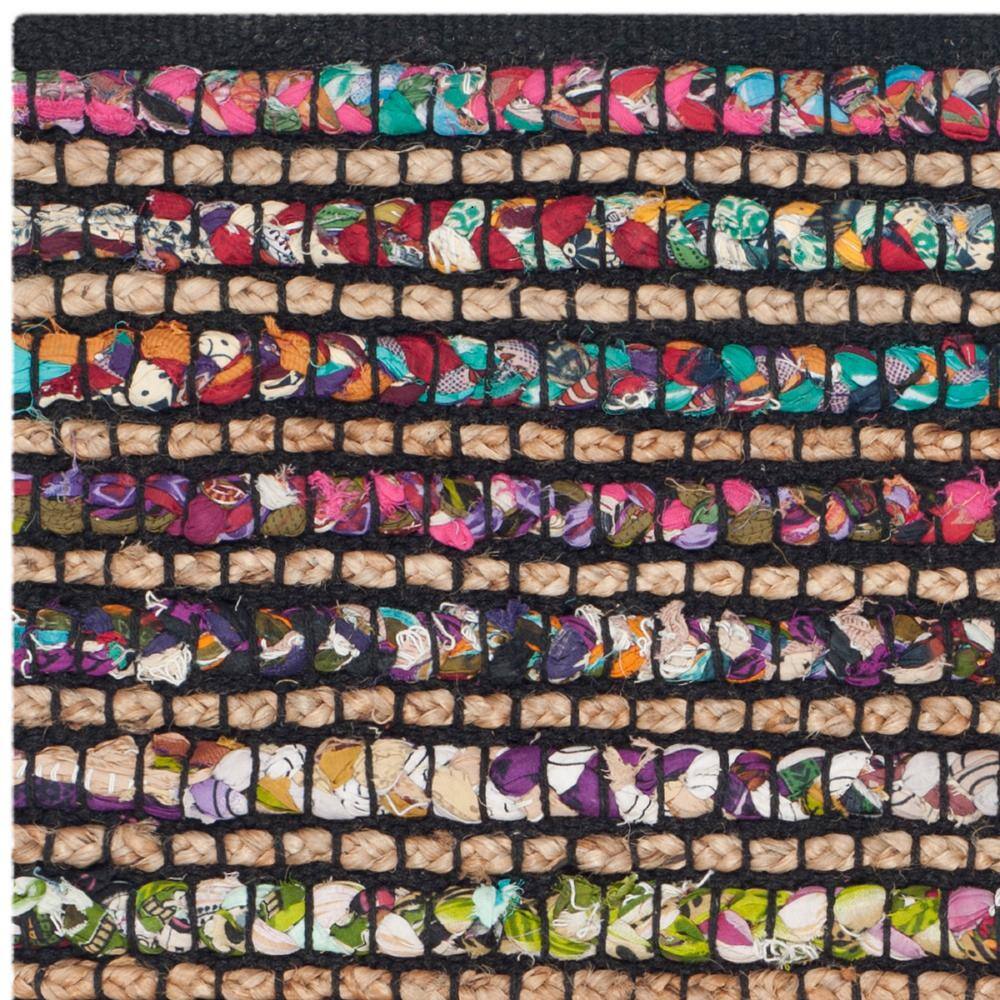 Hand-Knotted Multicolor Cotton Rectangular Area Rug 2' x 3'
