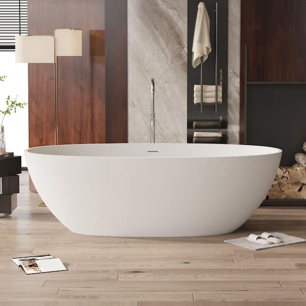 Xspracer Moray 59 in. x 31 in. Solid Surface Stone Resin