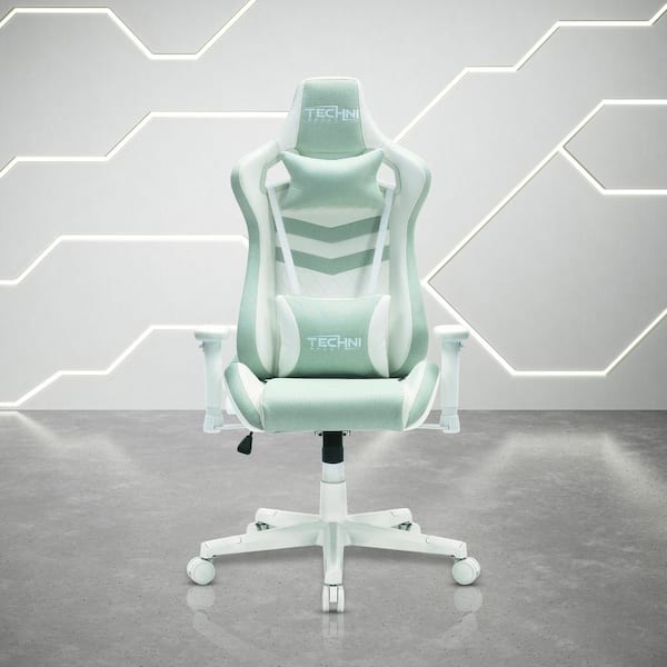 Techni Sport TS86 Mint Ergonomic Pastel Gaming Chair with