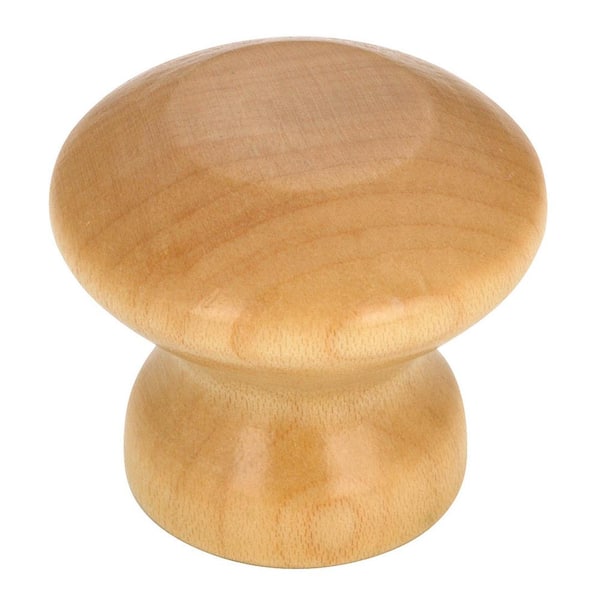 Richelieu Hardware Bourgogne Collection 1-5/16 in. (34 mm) Natural Maple Eclectic Cabinet Knob