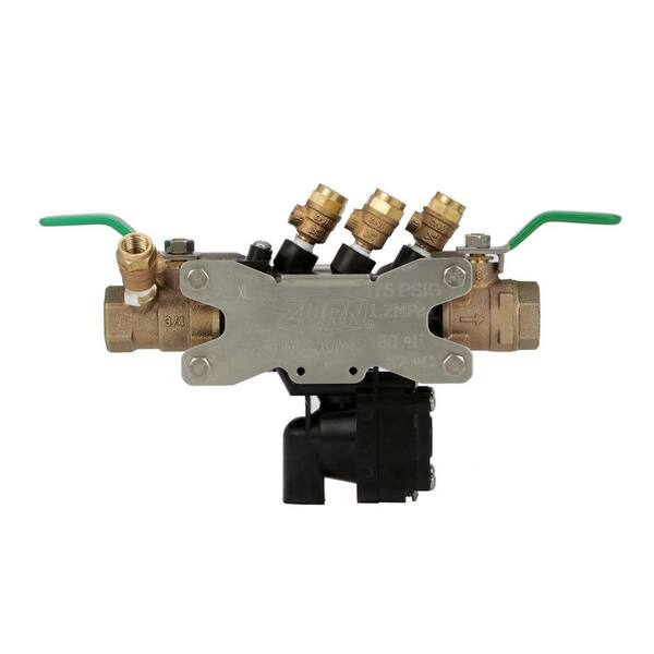 Zurn 3/4 in. 375XL Reduced Pressure Principle Backflow Preventer 34 ...