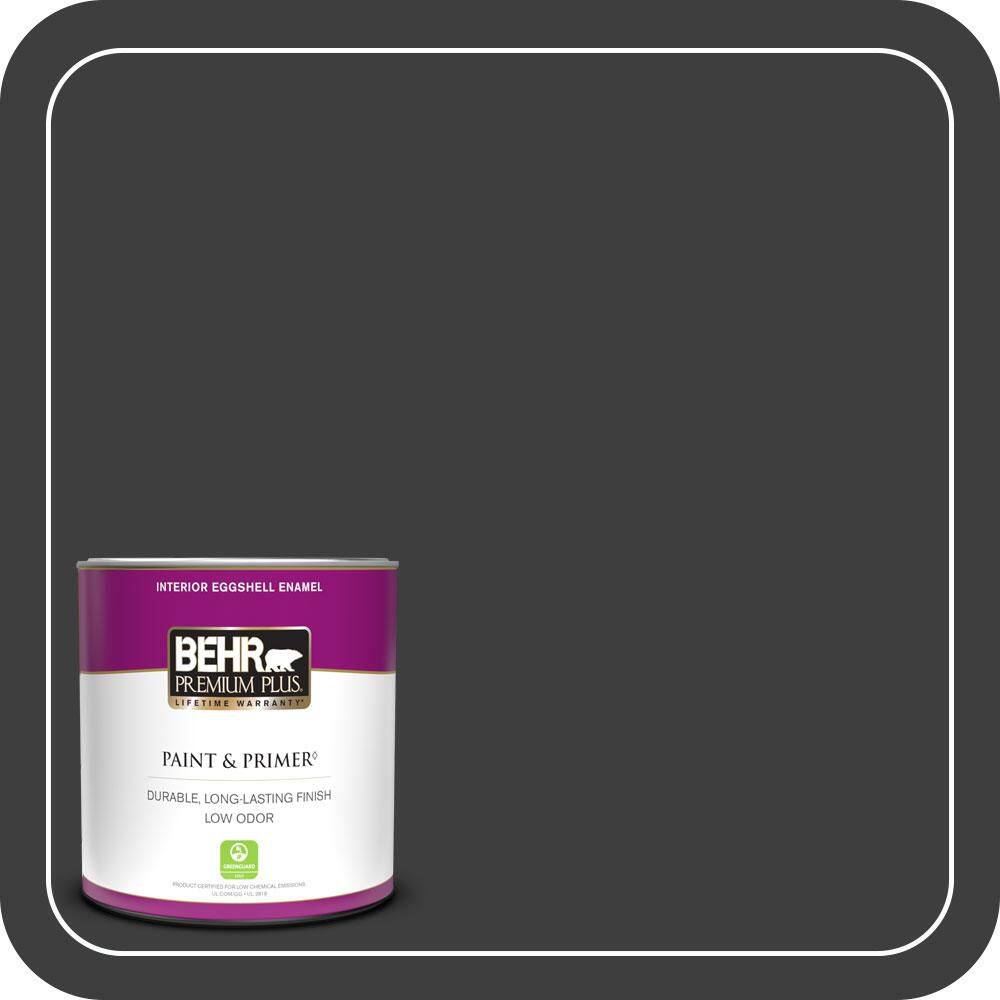 1 qt. #N520-7 Carbon Eggshell Enamel Low Odor Interior Paint & Primer price history on PriceWatchPro
