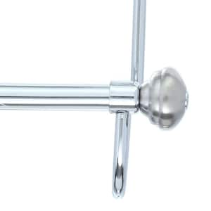 York Metal Over Shower Door 3-Bar Towel Rack in Split