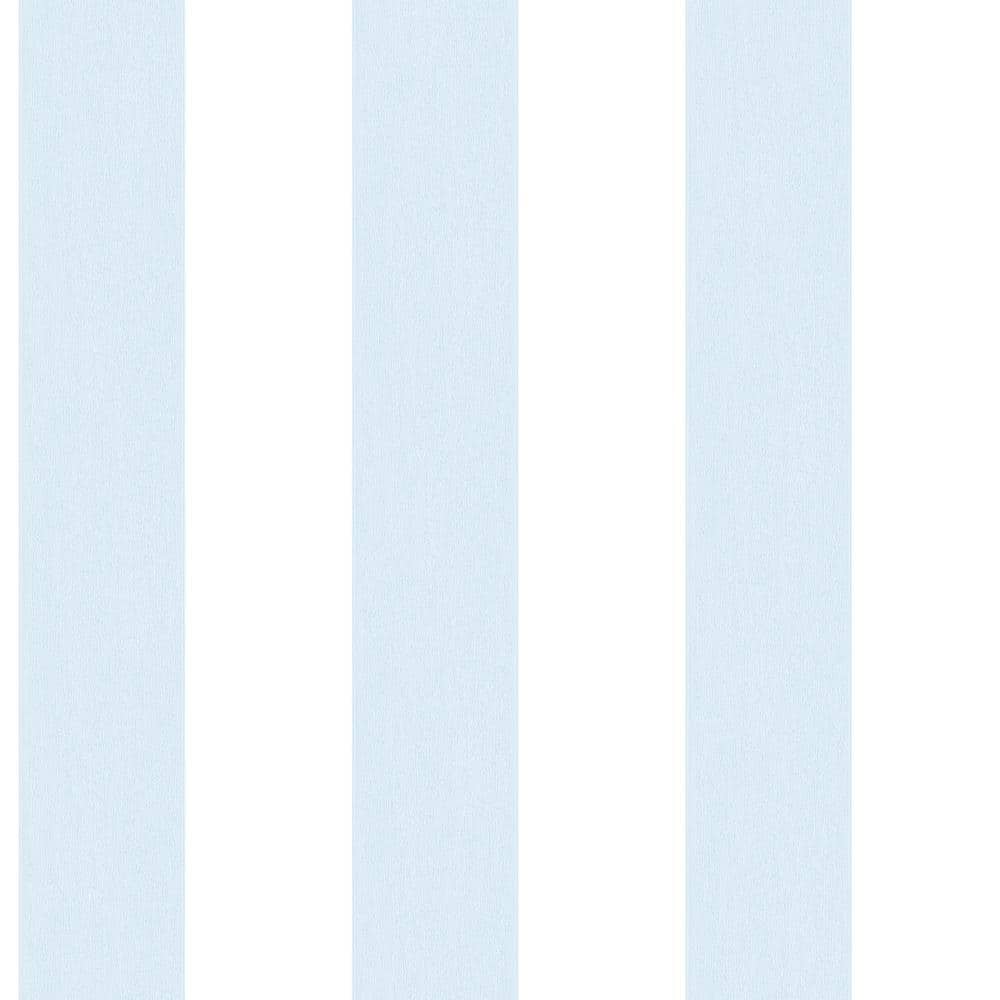 Blue/White Smart Stripes 3 Surface Stripe Matte Finish Non-Pasted Vinyl on 