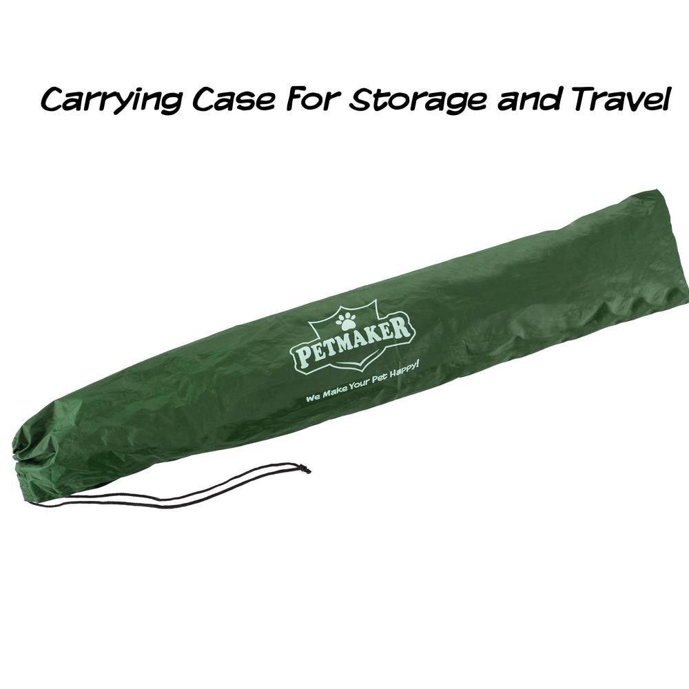 Medium Green Elevated Waterproof Outdoor Pet Bed