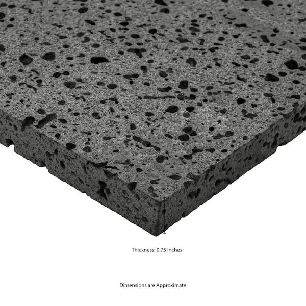MSI Lava Stone 24 in. x 24 in. Rough Honed Basalt Floor Tile Paver (4 sq. ft./Case)