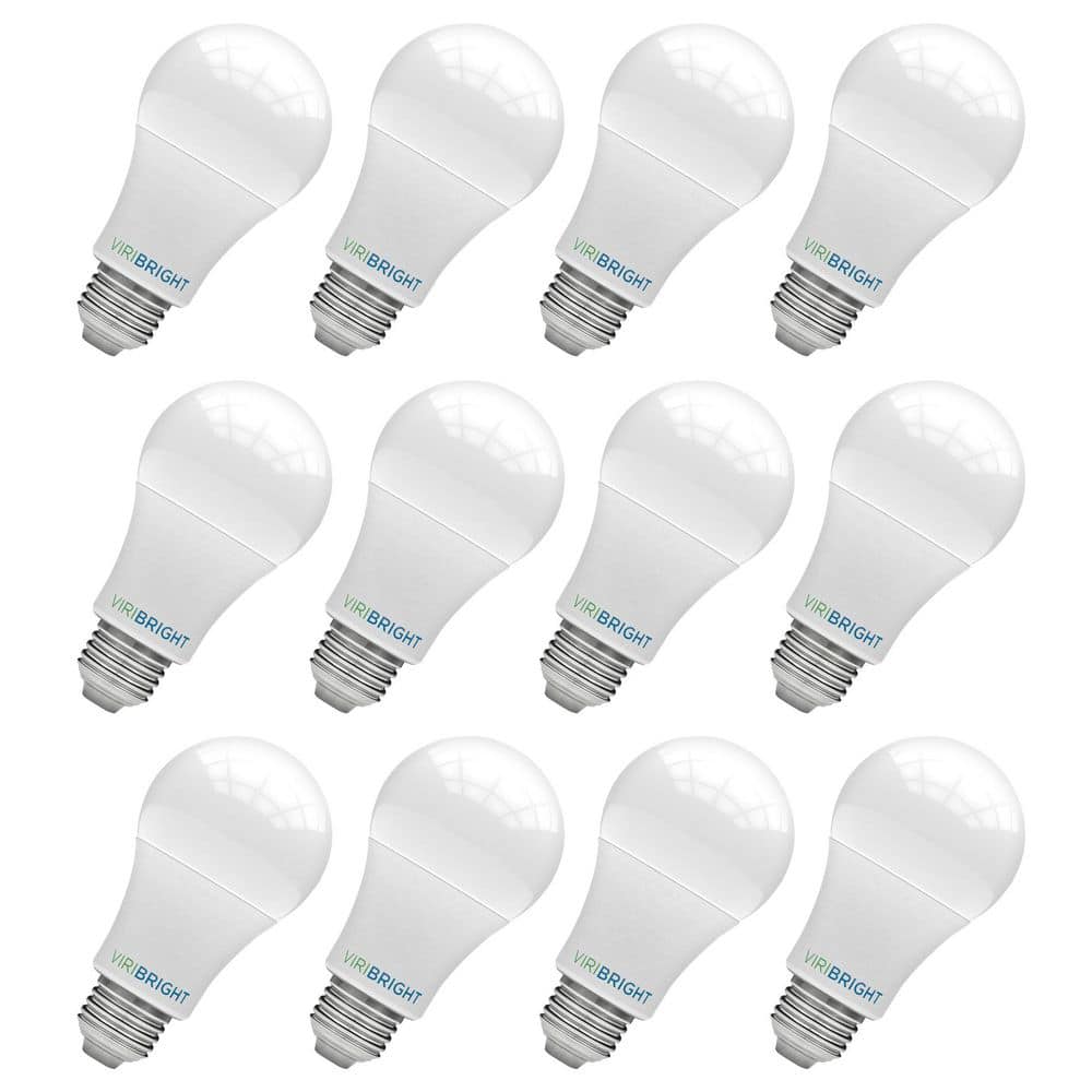 60-Watt Equivalent A19 E26 2700K LED Light Bulbs (12-Pack) price history on PriceWatchPro