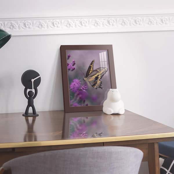 Modern 8 in. x 10 in. Brown Picture Frame