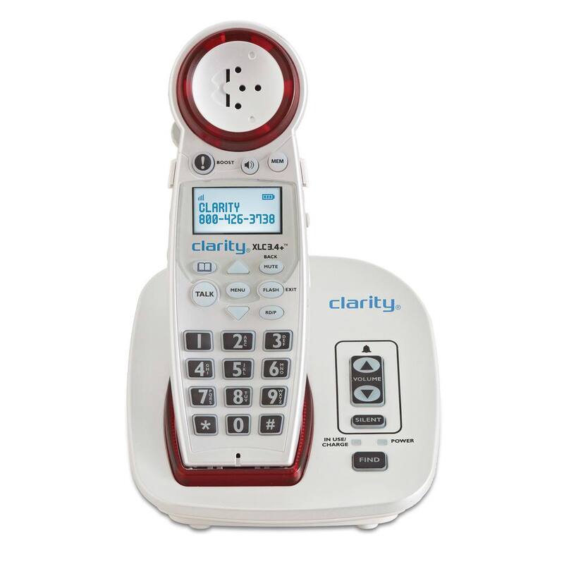 DECT 6.0 Extra-Loud Big-Button Speakerphone with Talking Caller ID