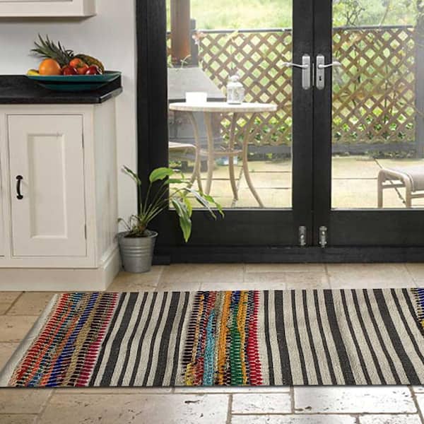 3'0 x 5'0 Multi Color Lr Home Golden Paradise Indoor Area Rug