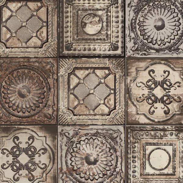 Ritz Ossidato Mix 8 in. x 8 in. Ceramic Wall Tile (10.76 sq. ft./Case)