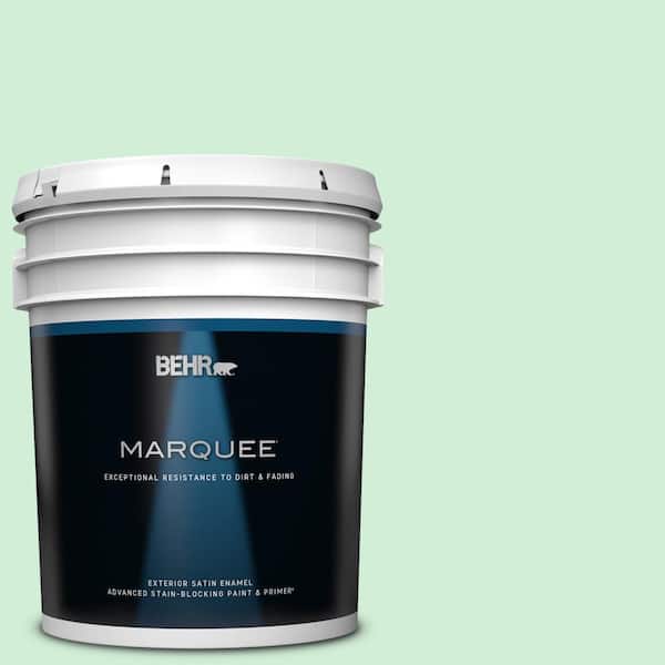 BEHR MARQUEE 5 gal. #P400-2 End of the Rainbow Satin Enamel Exterior Paint & Primer