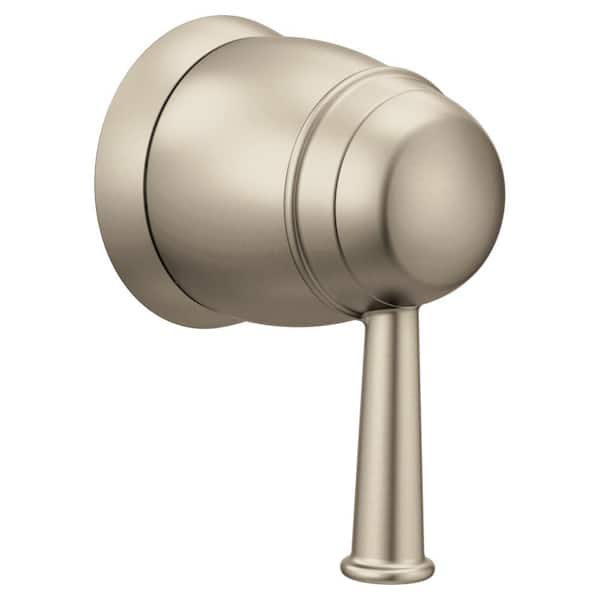 MOEN Belfield 1-Handle Volume Control Valve Trim Kit in Brushed Nickel Valve Not Included