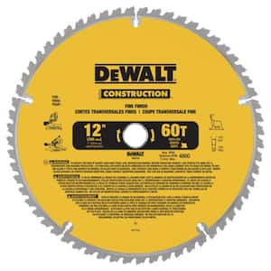 20 Series 12 in. 60T Fine Finish Saw Blade