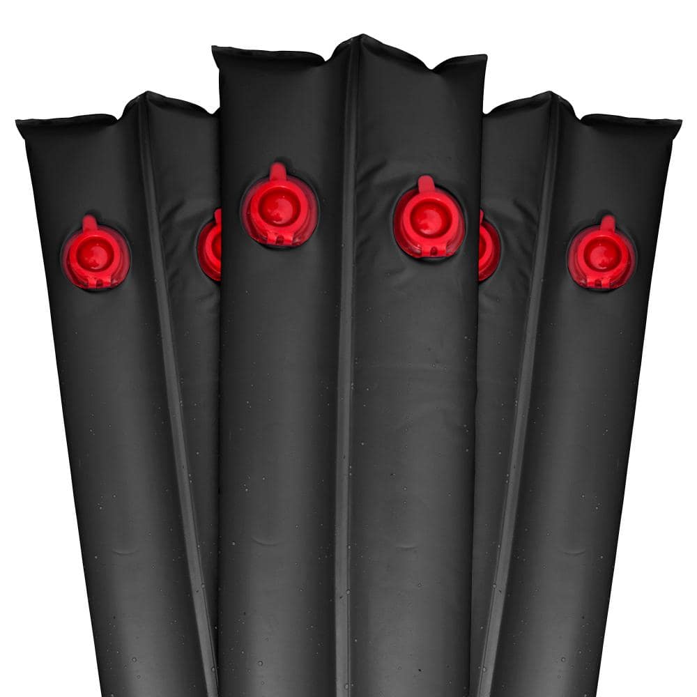 4 ft. Black Double-Chamber Deluxe Water Tubes for Winter Swimming Pool Covers 6-Pack price history on PriceWatchPro