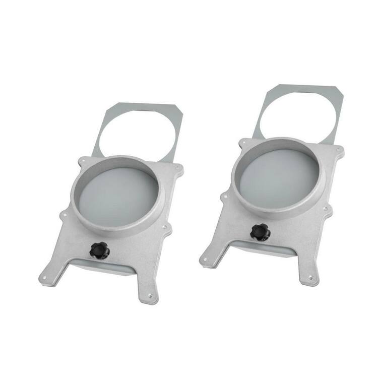 POWERTEC 3 in. Aluminum Blast Gate for Dust Collection Systems (2-Pack)